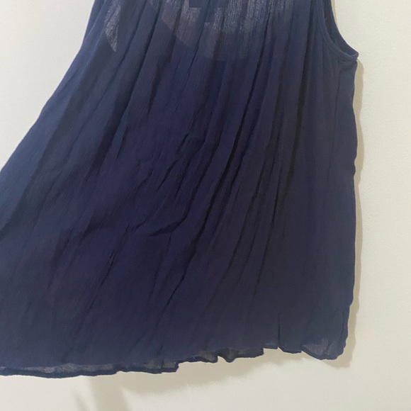 Witchery - Dark Blue Tank Top- size 10 - Picture 3 of 5